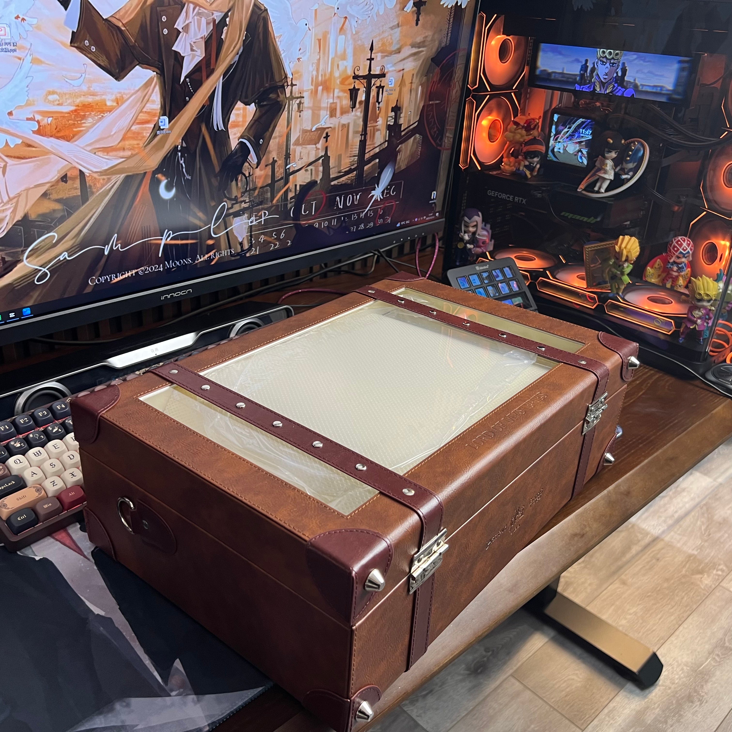 LOTM | The Fool's Ita Leather Suitcase