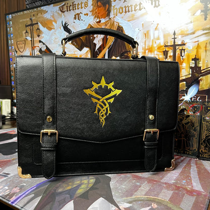 LOTM | The Fool's Black Messenger bag