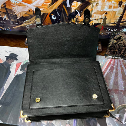 LOTM | The Fool's Black Messenger bag