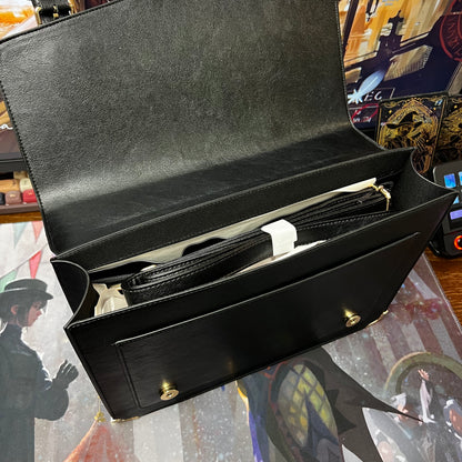 LOTM | The Fool's Black Messenger bag