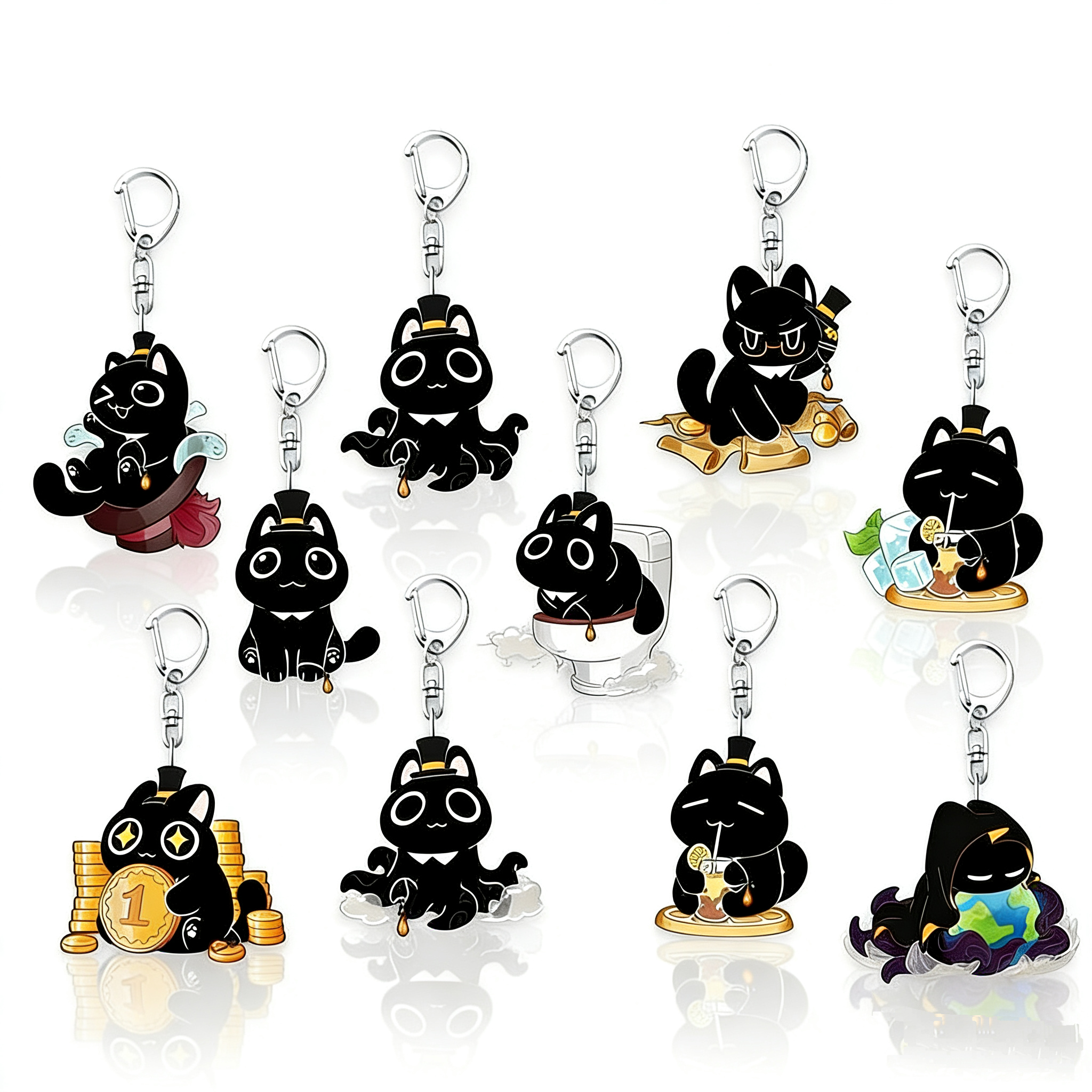LOTM|Klein Character Keychain Accessory (10Pcs)