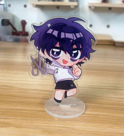 Scissor Seven | Rotating Acrylic Standee Seven Thirteen