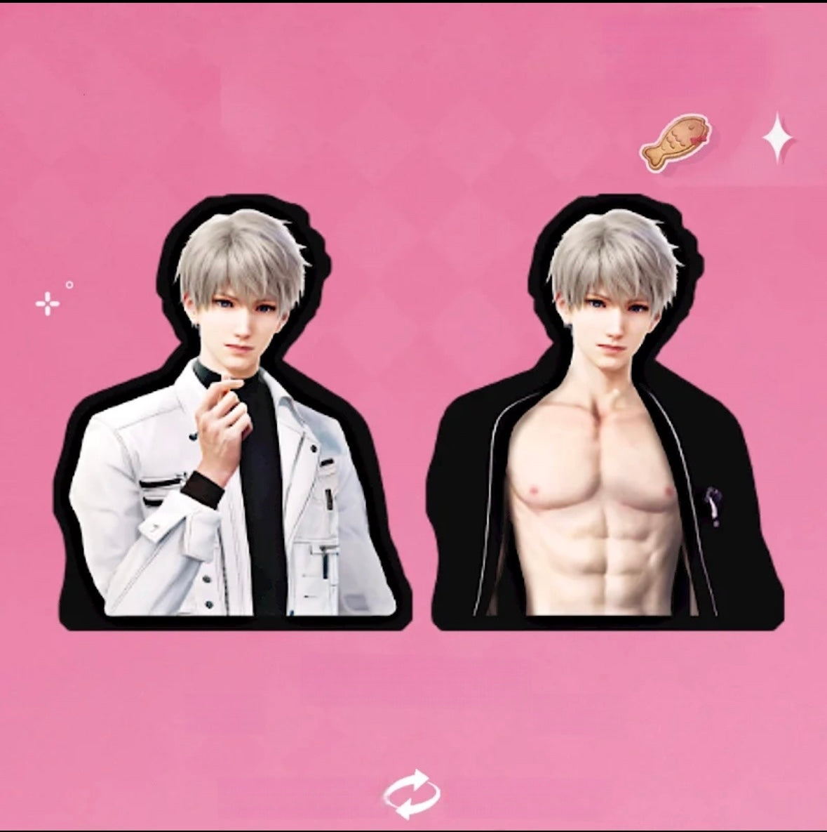 Love and Deepspace | Sylus Dynamic Lenticular Sticker - Oriloot