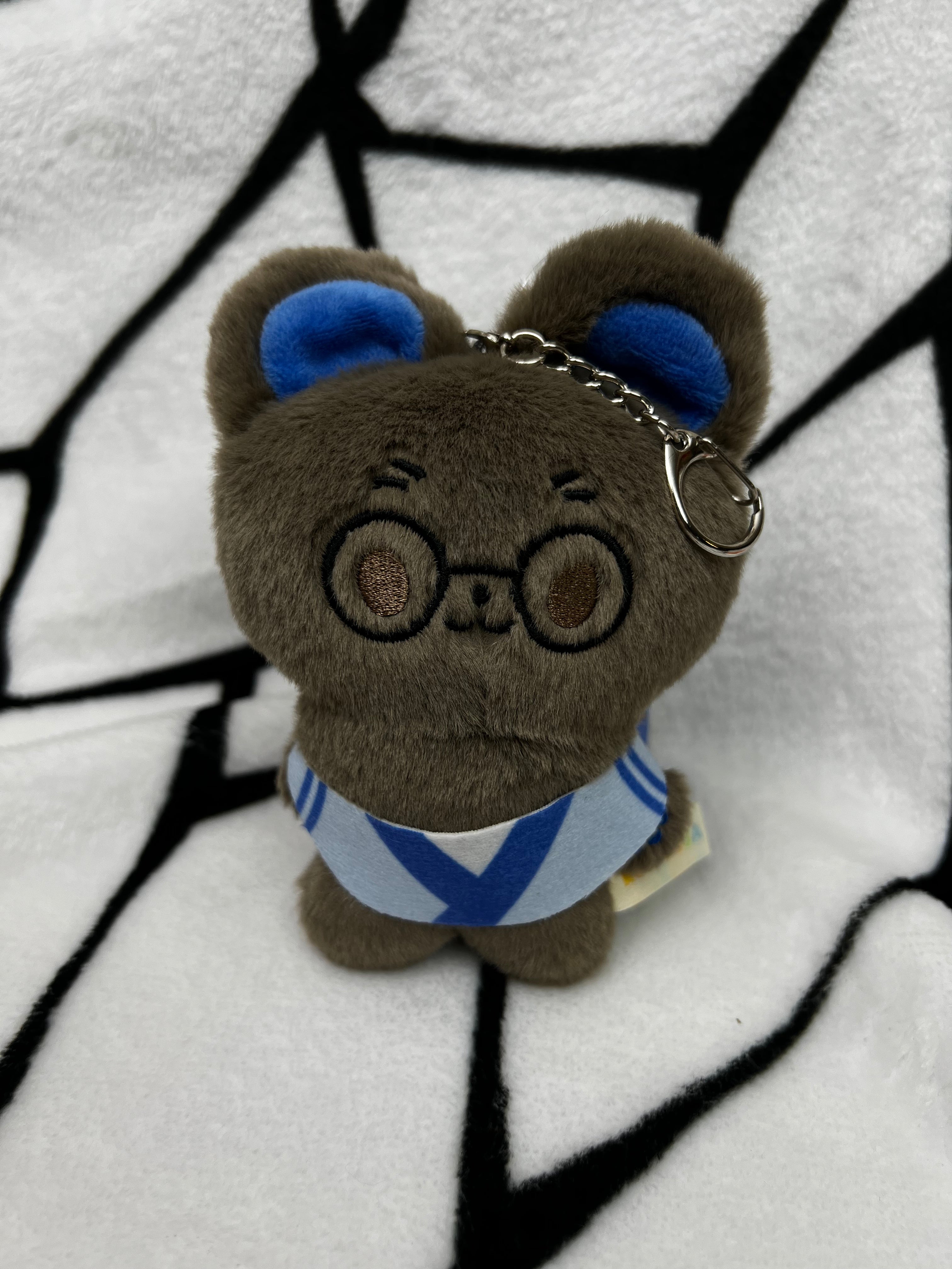 [Official] Gintama | Mofufusa Series Plush Mascot Keychain Shimura Shinpachi