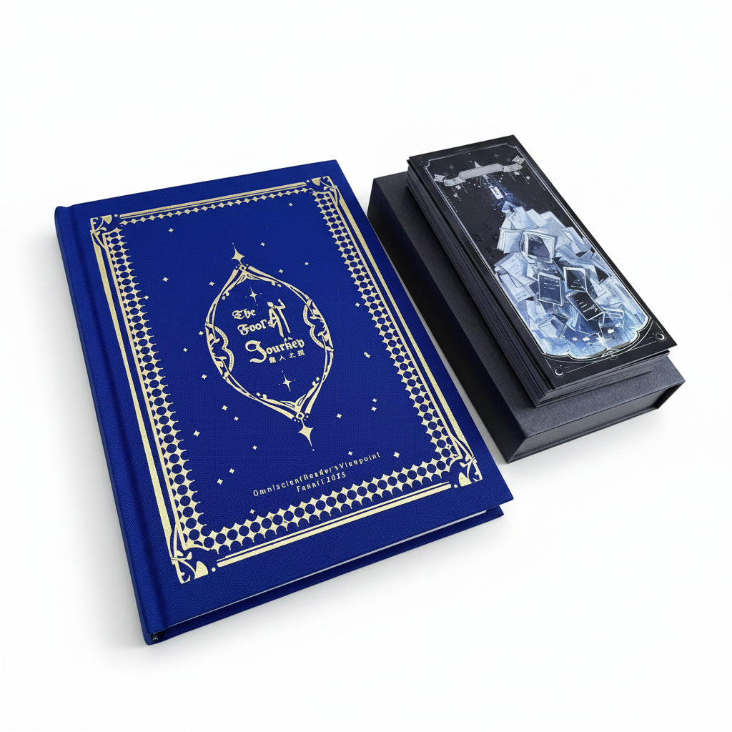 Omniscient Reader's Viewpoint | The Fool's Journey Tarot Set (Art Book + 22 Tarot Cards)