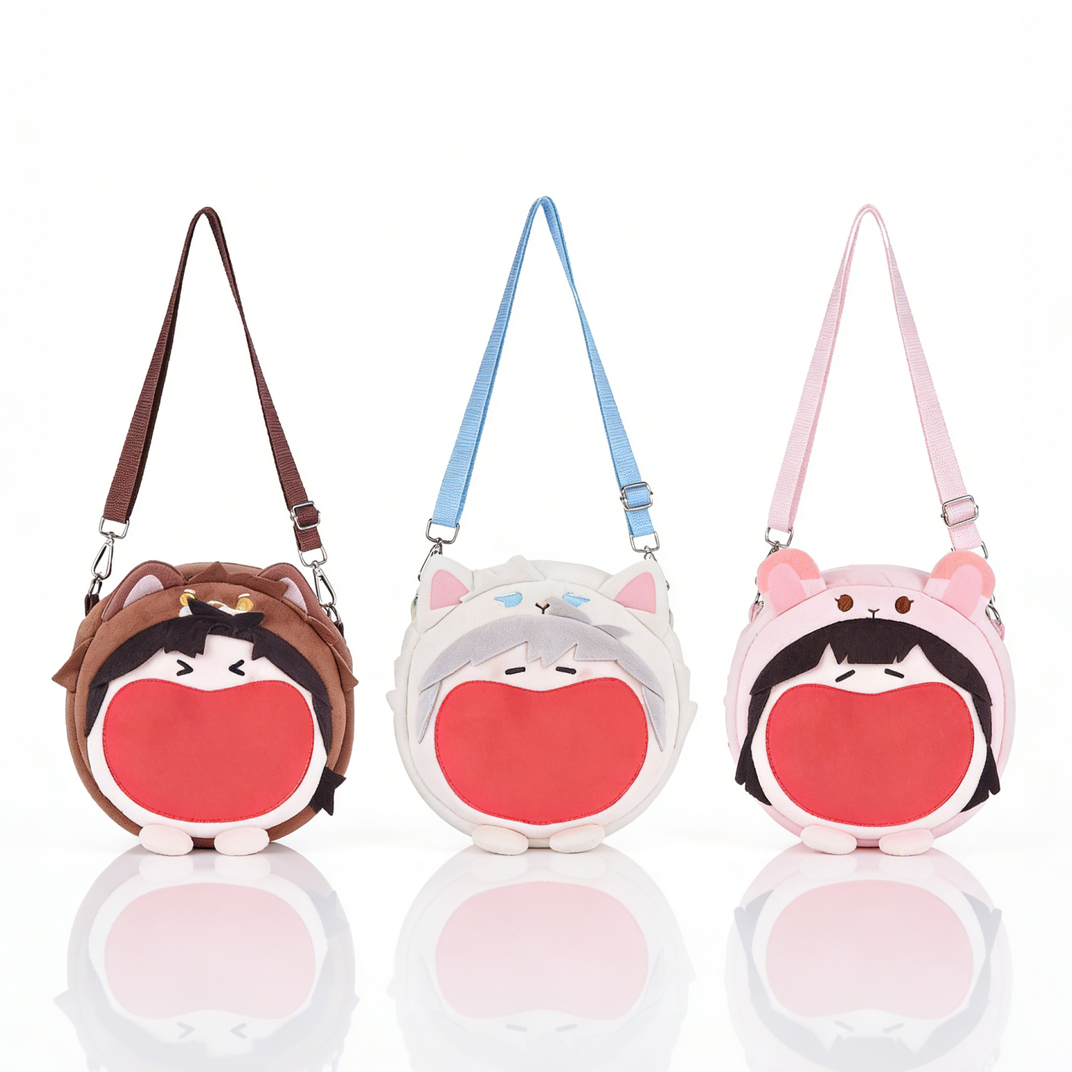 [Official] Link Click | UWA Series Super Happy Plush Ita-Bag Crossbody (9.84 in) All in