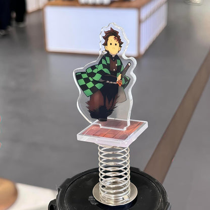 Demon Slayer | Acrylic Spring Wobbler - Tanjiro & Giyu Tomioka