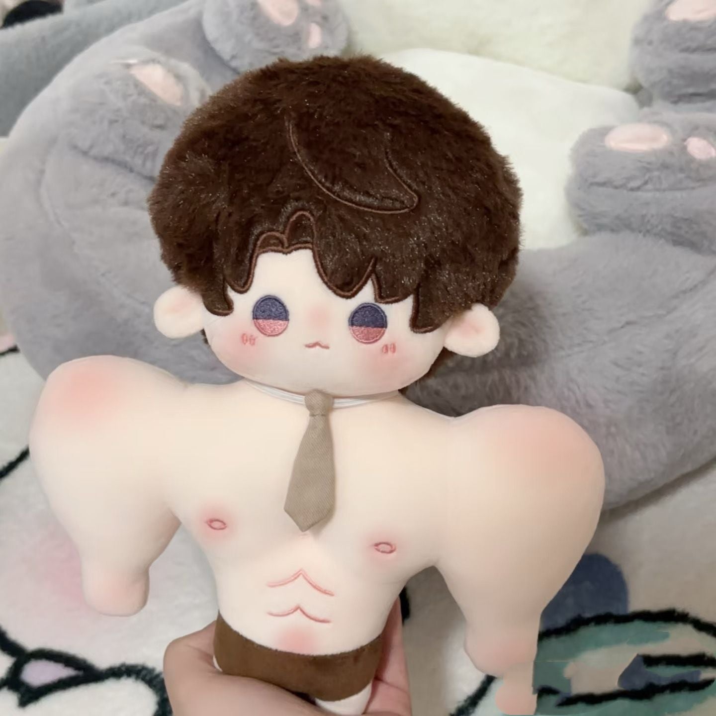 Love and Deepspace | Sylus Muscle Body Plush Doll 20CM (5Pcs) - Oriloot