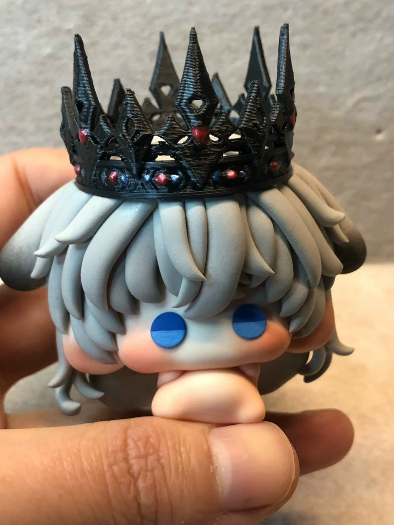 Love and Deepspace | Shen Xinghui Eclipse King Handmade Collectible Clay Squishy - Oriloot