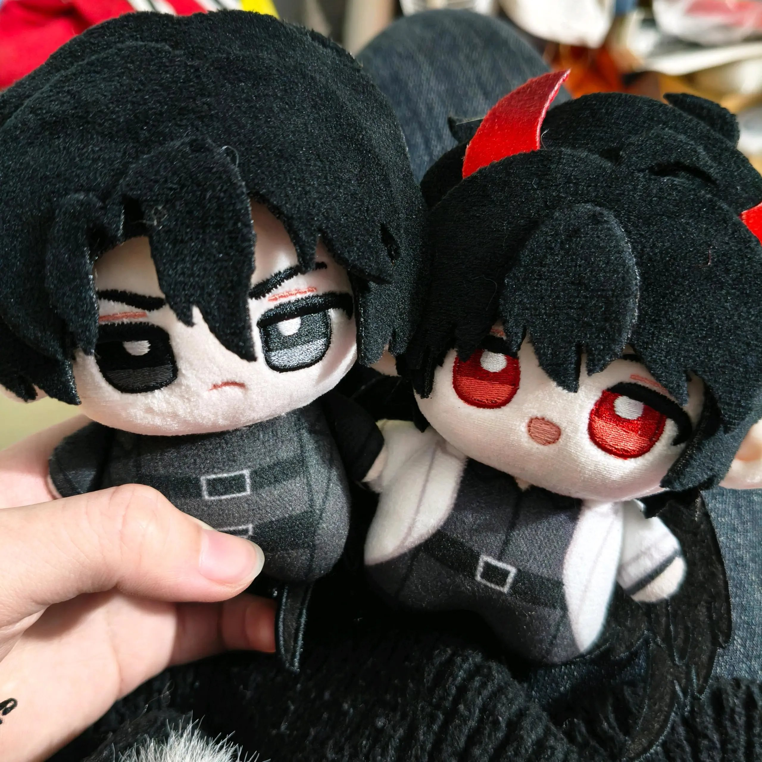 Omniscient Reader’s Viewpoint (ORV) | Kim Dokja & Yoo Joonghyuk Plush Doll (3.94 in)