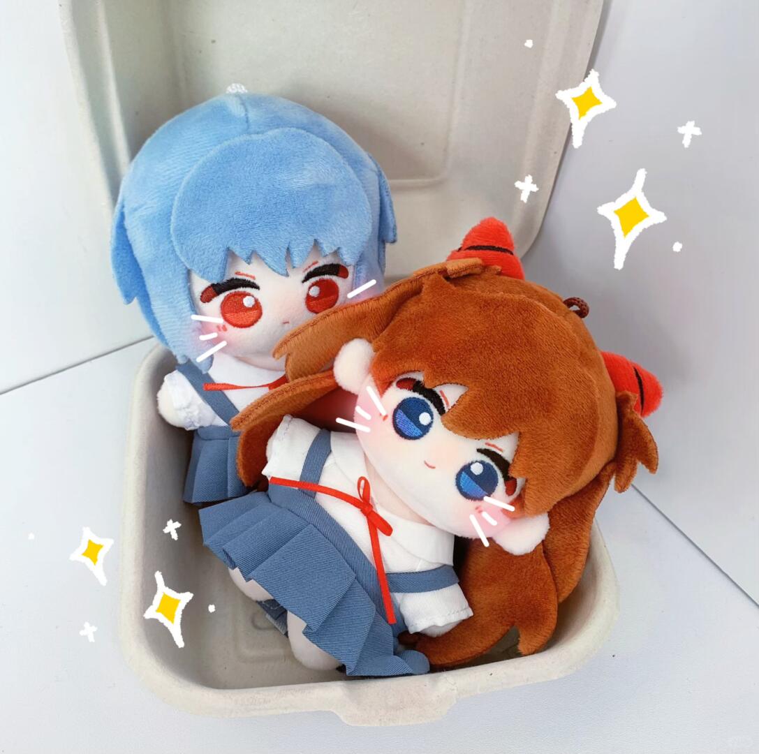 EVA |  Cute Cotton Plushies Asuka Ayanami 10CM