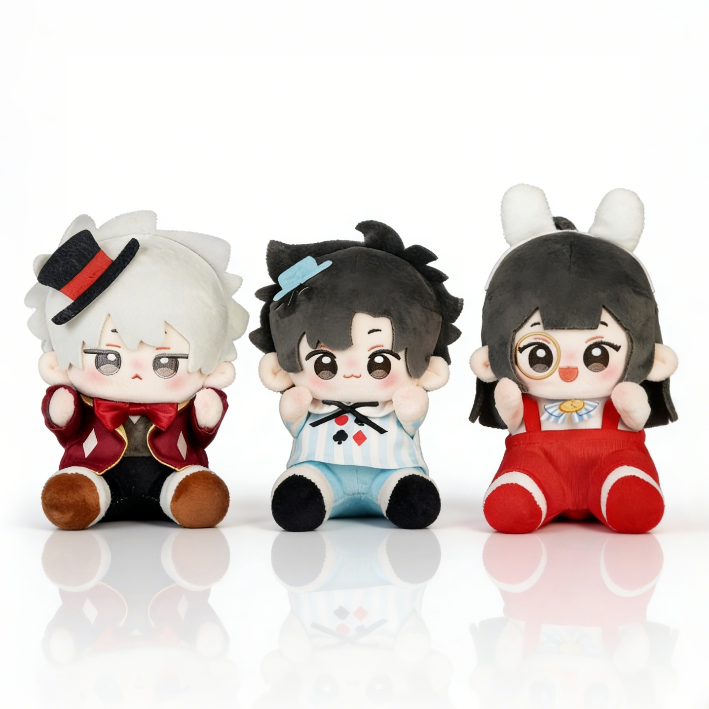 [Official] Link Click | 15cm Q-Baby Sitting Plush Doll (5.91 in) All in