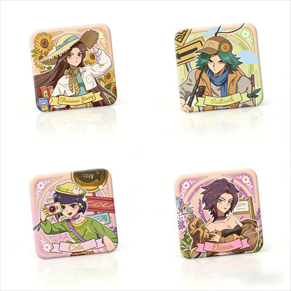 Scissor Seven | Double flashing Character Badges