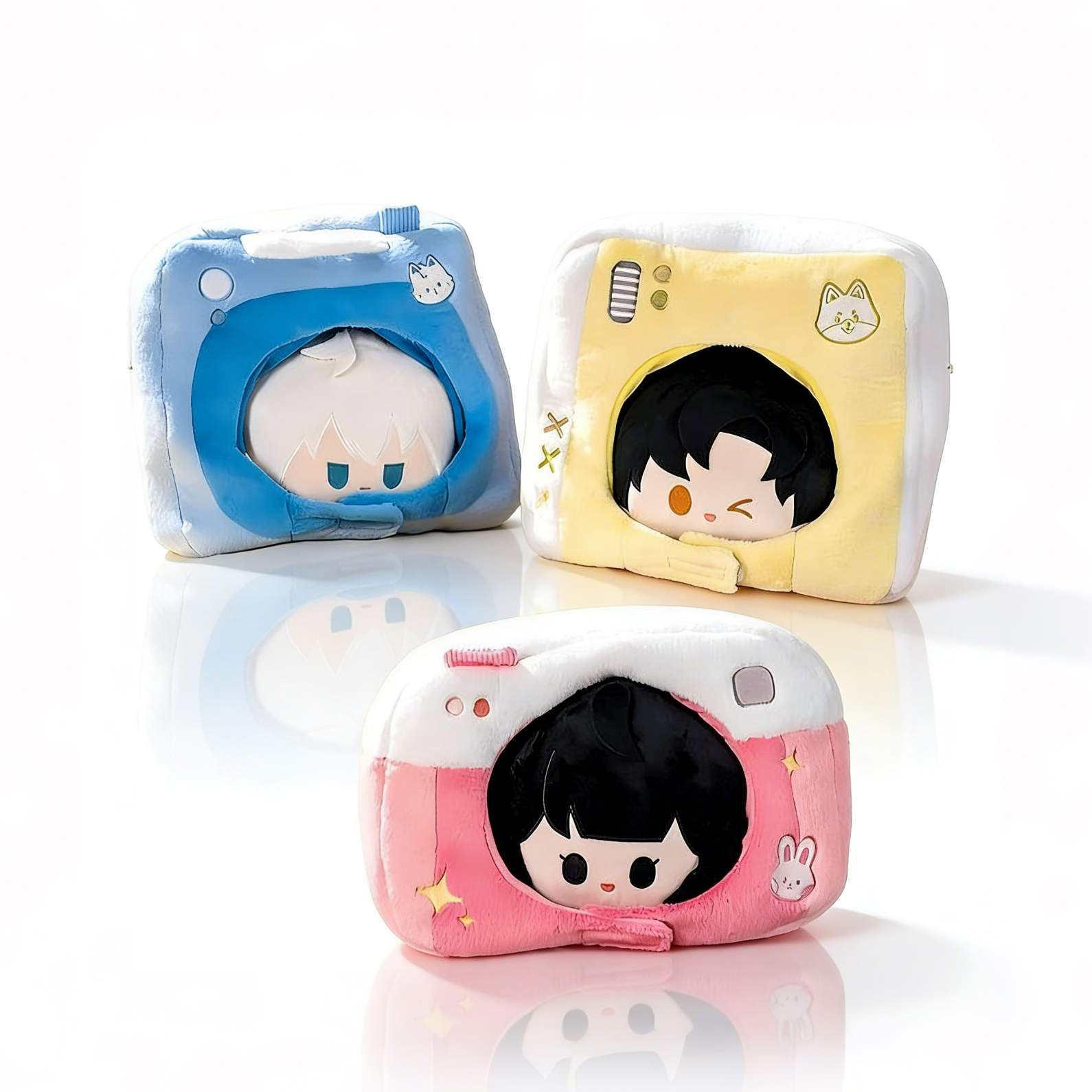 [Official] Link Click | 30cm Camera Plush Pillow (11.81 in) All in