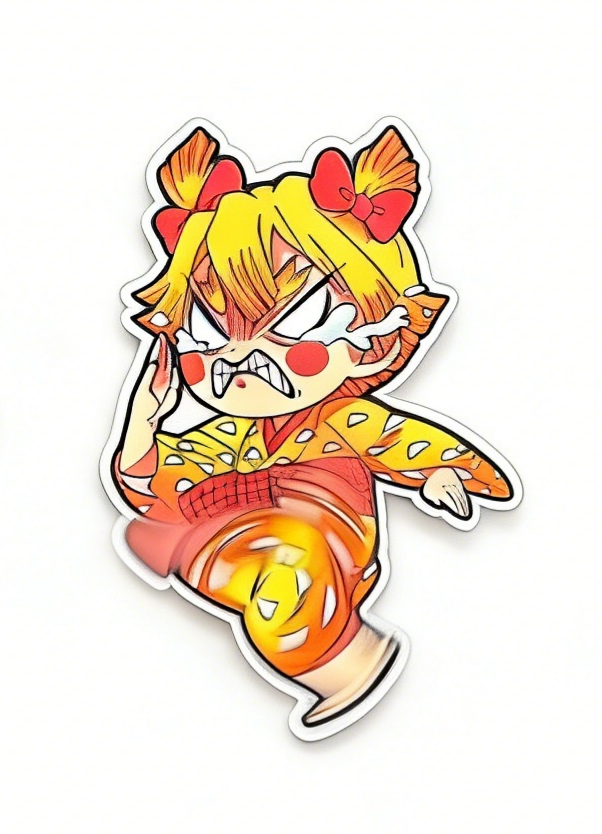 Demon Slayer| rotating fridge magnet 3pcs