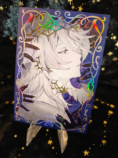 HSR Robin and Sunday Art Print Set Pin Back Buttons Prints Honkai Star Rail