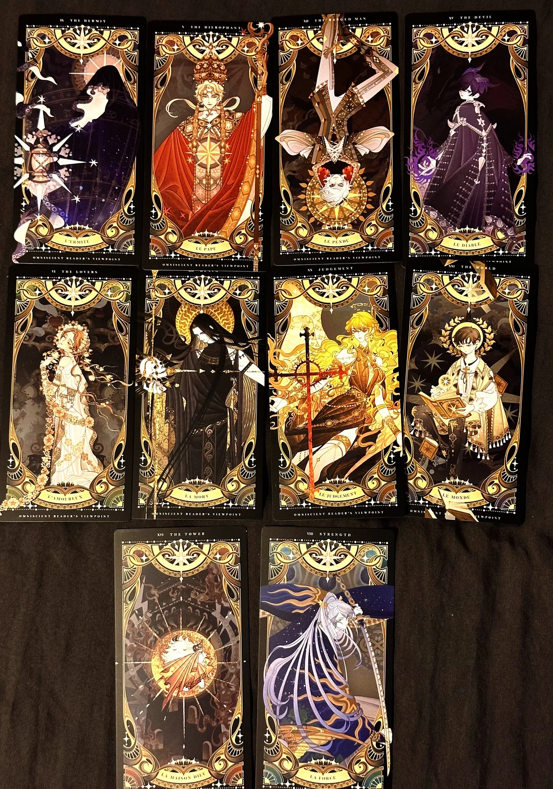 [Official] Omniscient Reader’s Viewpoint (ORV) | Taiwan Event Exclusive Tarot Card Set