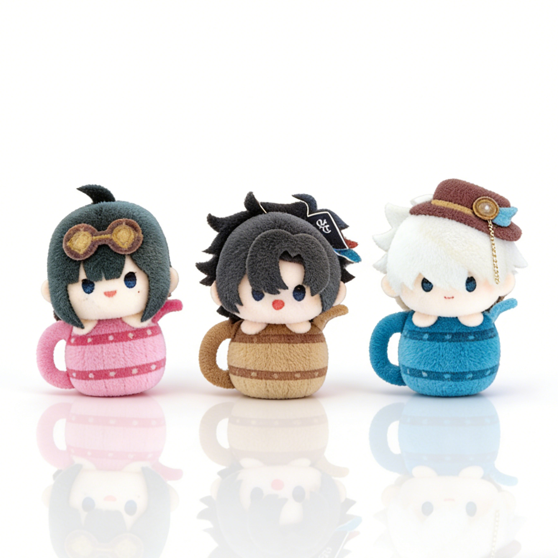 Link Click | Seaside Rendezvous Barrel Plush Blind Box (4.72 in)