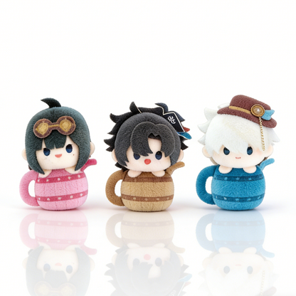 Link Click | Seaside Rendezvous Barrel Plush Blind Box (4.72 in)