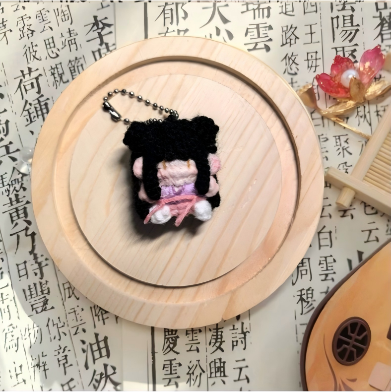 Mo Dao Zu Shi (MDZS) | Handmade Crochet Mini Mascot (1.97 in) Jiang Yanli