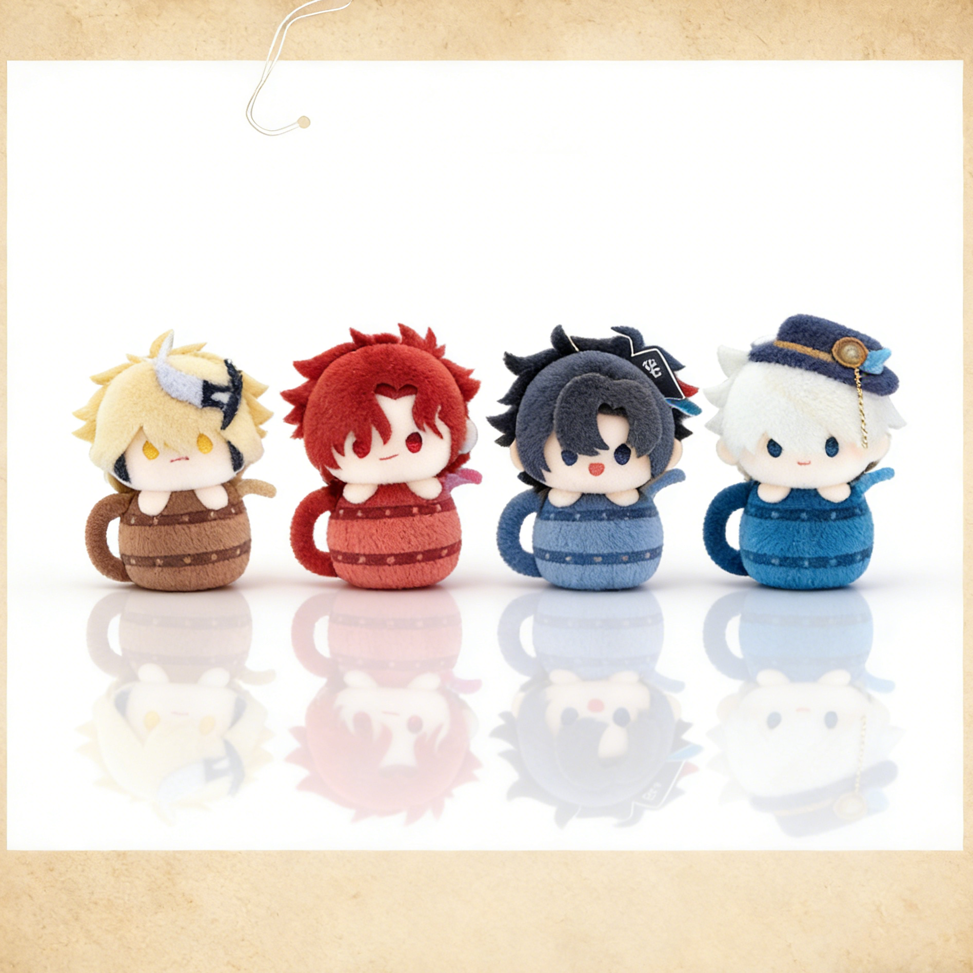Link Click | Seaside Rendezvous Barrel Plush Blind Box (4.72 in)