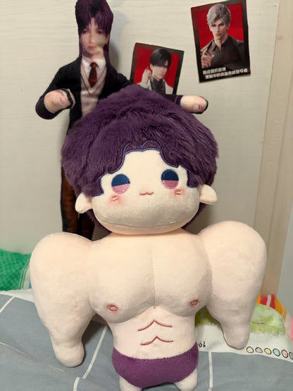Love and Deepspace | Sylus Muscle Body Plush Doll 20CM (5Pcs) - Oriloot