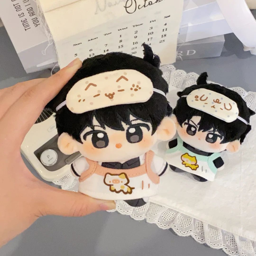 Omniscient Reader’s Viewpoint (ORV) | Kim Dokja & Yoo Joonghyuk Plush Dolls (3.94 in)