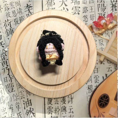 Mo Dao Zu Shi (MDZS) | Handmade Crochet Mini Mascot (1.97 in) Jin Ling