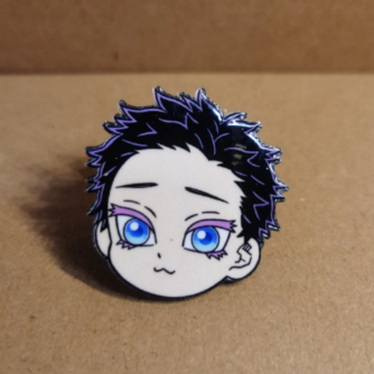 Demon Slayer | Magnetic Refrigerator Stickers & Pin Badges 12Pcs