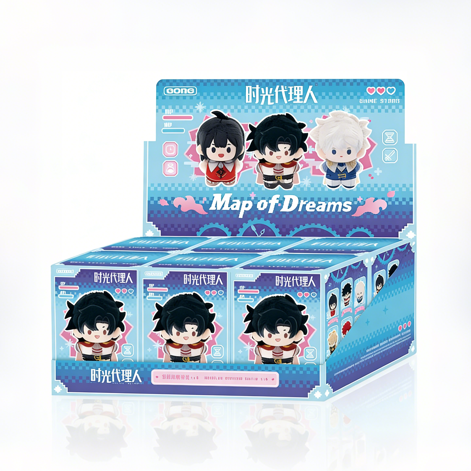 [Official] Link Click | 5cm Pocket Plush Magnetic Blind Box (1.97 in) Whole Box (6 Pcs)