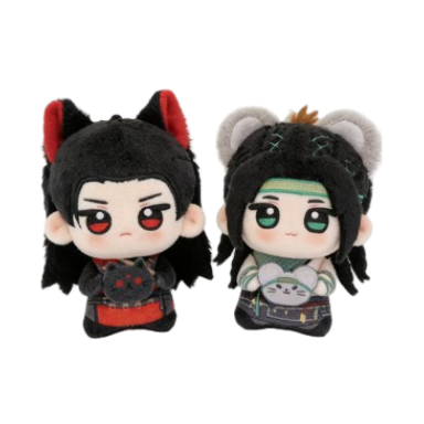 Where Winds Meet: San Geng Tian & Nine Trades Sect Chibi Plush Doll 10CM