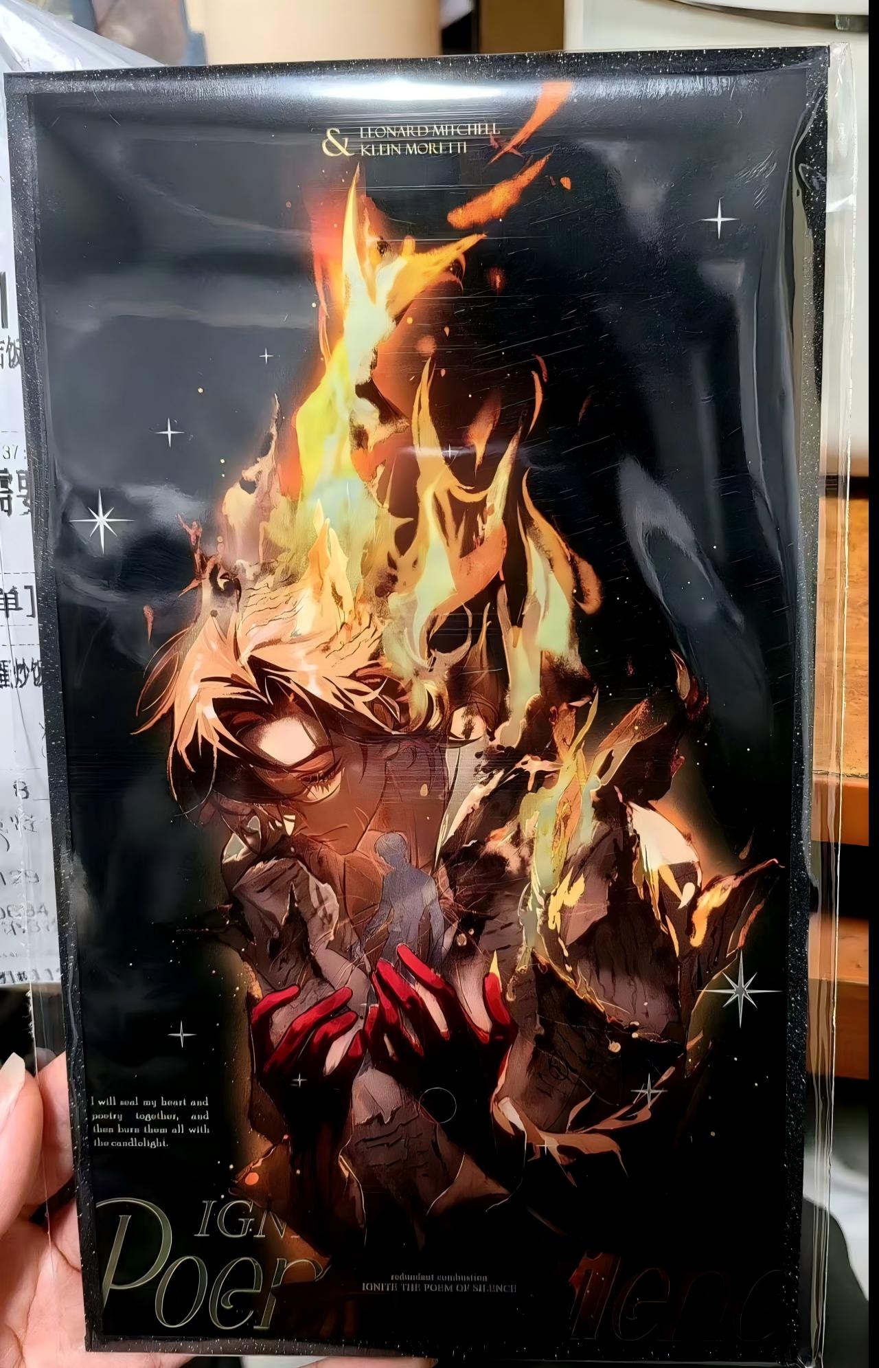 Lord of the Mysteries | Silent Hymn Double Glitter Shikishi Board - Klein & Leonard