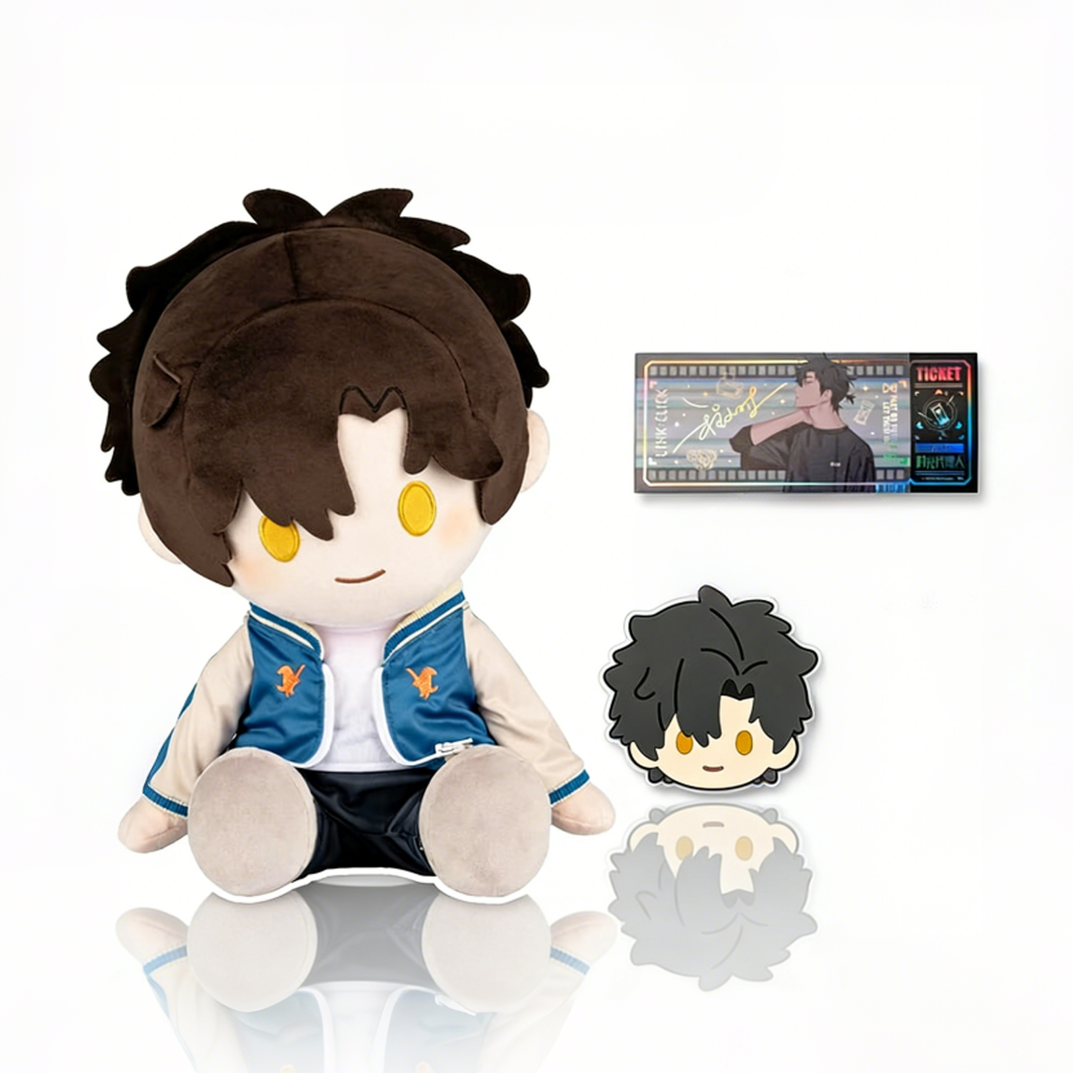 [Official] Link Click | 35cm Giant Sitting Plush Doll Set (13.78 in) Cheng Xiaoshi