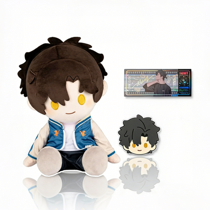[Official] Link Click | 35cm Giant Sitting Plush Doll Set (13.78 in) Cheng Xiaoshi