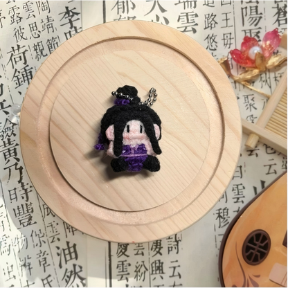 Mo Dao Zu Shi (MDZS) | Handmade Crochet Mini Mascot (1.97 in) Jiang Cheng