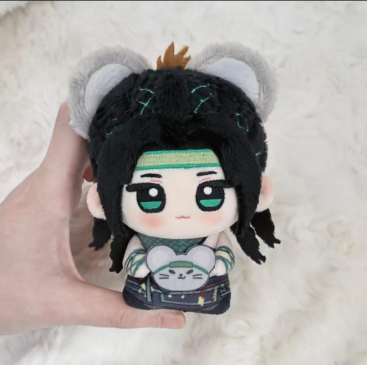Where Winds Meet: San Geng Tian & Nine Trades Sect Chibi Plush Doll 10CM Nine Trades Sect