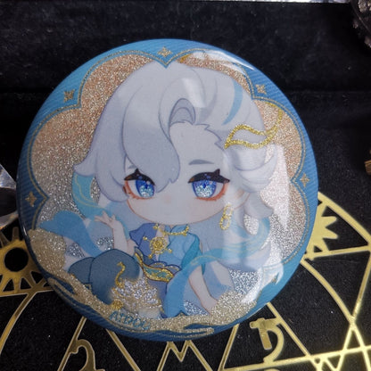 Genshin Impact | Soaring Deity Series Chibi Badges