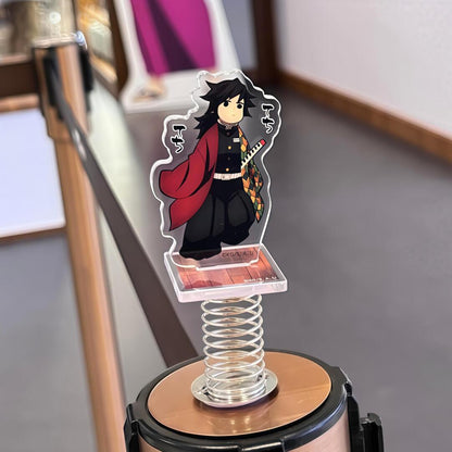 Demon Slayer | Acrylic Spring Wobbler - Tanjiro & Giyu Tomioka