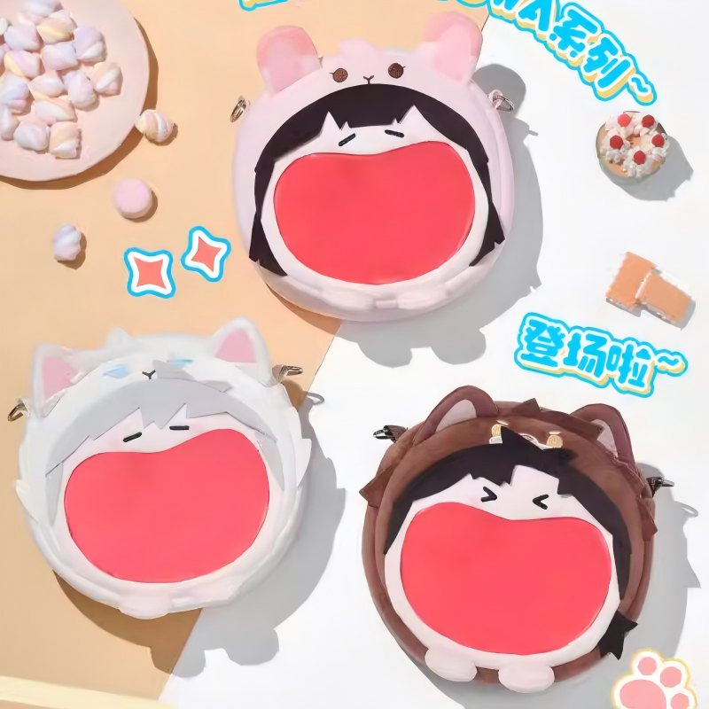[Official] Link Click | UWA Series Super Happy Plush Ita-Bag Crossbody (9.84 in)