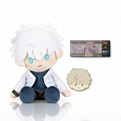 [Official] Link Click | 35cm Giant Sitting Plush Doll Set (13.78 in) Lu Guang