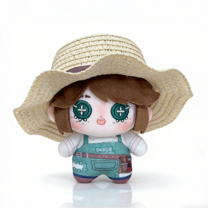 Identity V | Gardener Emma Woods Plush Mascot Keychain (3.94 in) Straw hat style