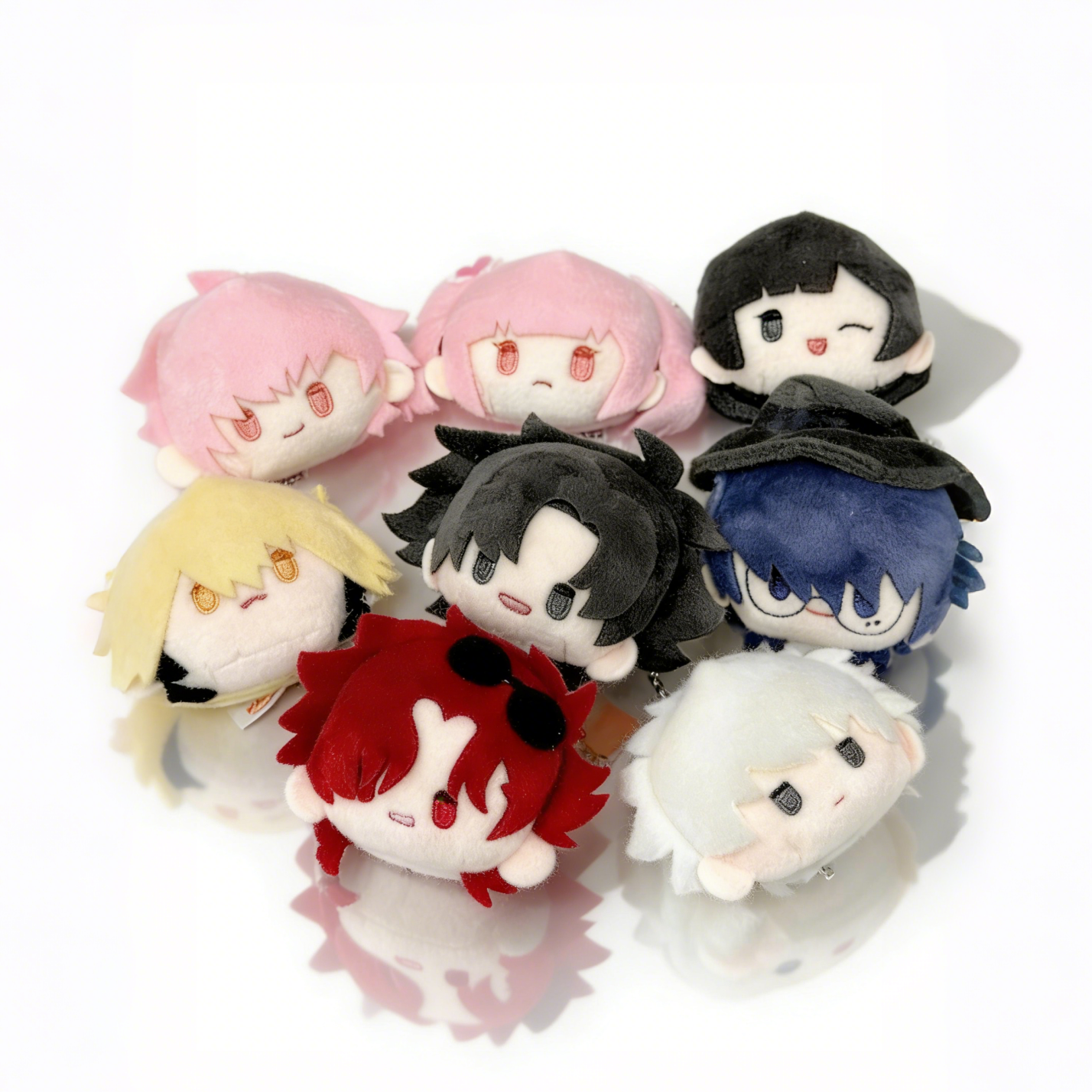 Link Click | 2-in-1 Plush & Acrylic Badge Blind Box (3.15 in) Whole Box (8 Pcs)