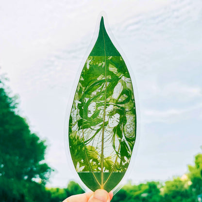 Heaven Official's Blessing | Xie Lian & Hua Cheng Carved Natural Leaf Art Style Five