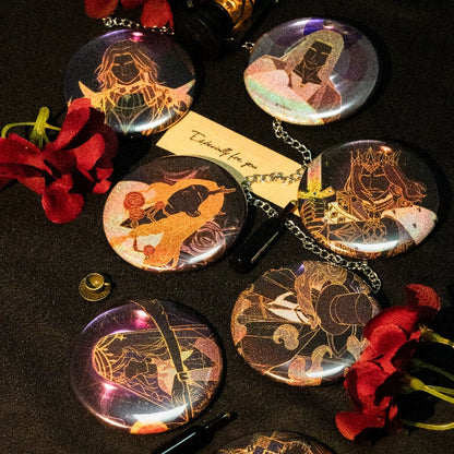 LOTM | Oracle Series Collection Badges Blind Box (6 Packs/Box) Amon coverlook