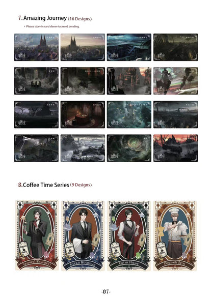 [Official] Lord of the Mysteries Tarot Fugue Collection Cards & Bookmarks