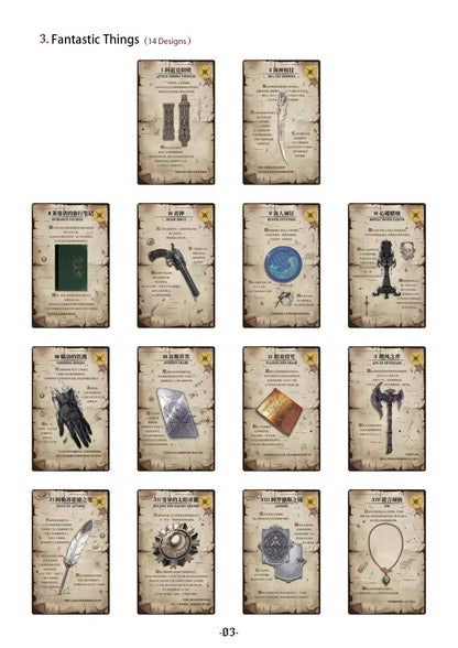 [Official] Lord of the Mysteries Tarot Fugue Collection Cards & Bookmarks
