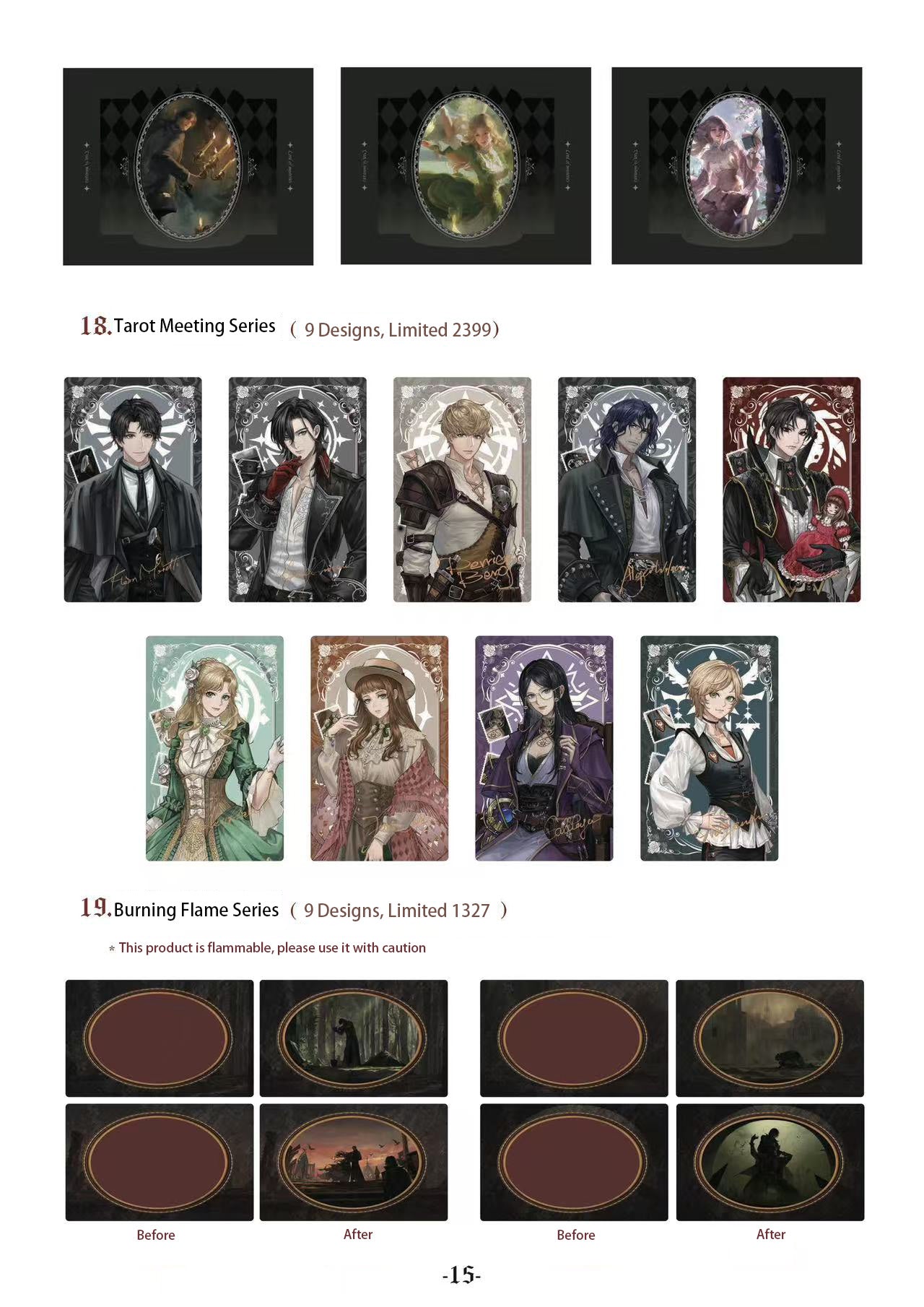 [Official] Lord of the Mysteries Tarot Fugue Collection Cards & Bookmarks