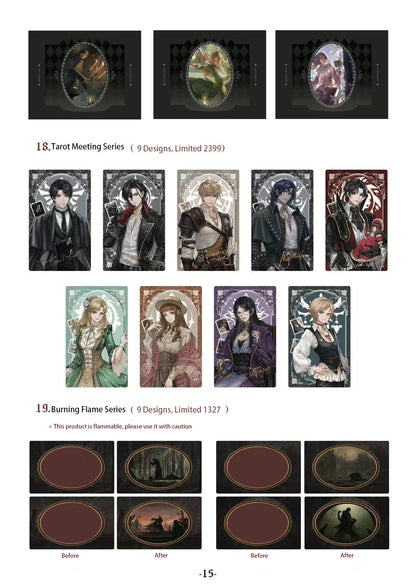 [Official] Lord of the Mysteries Tarot Fugue Collection Cards & Bookmarks