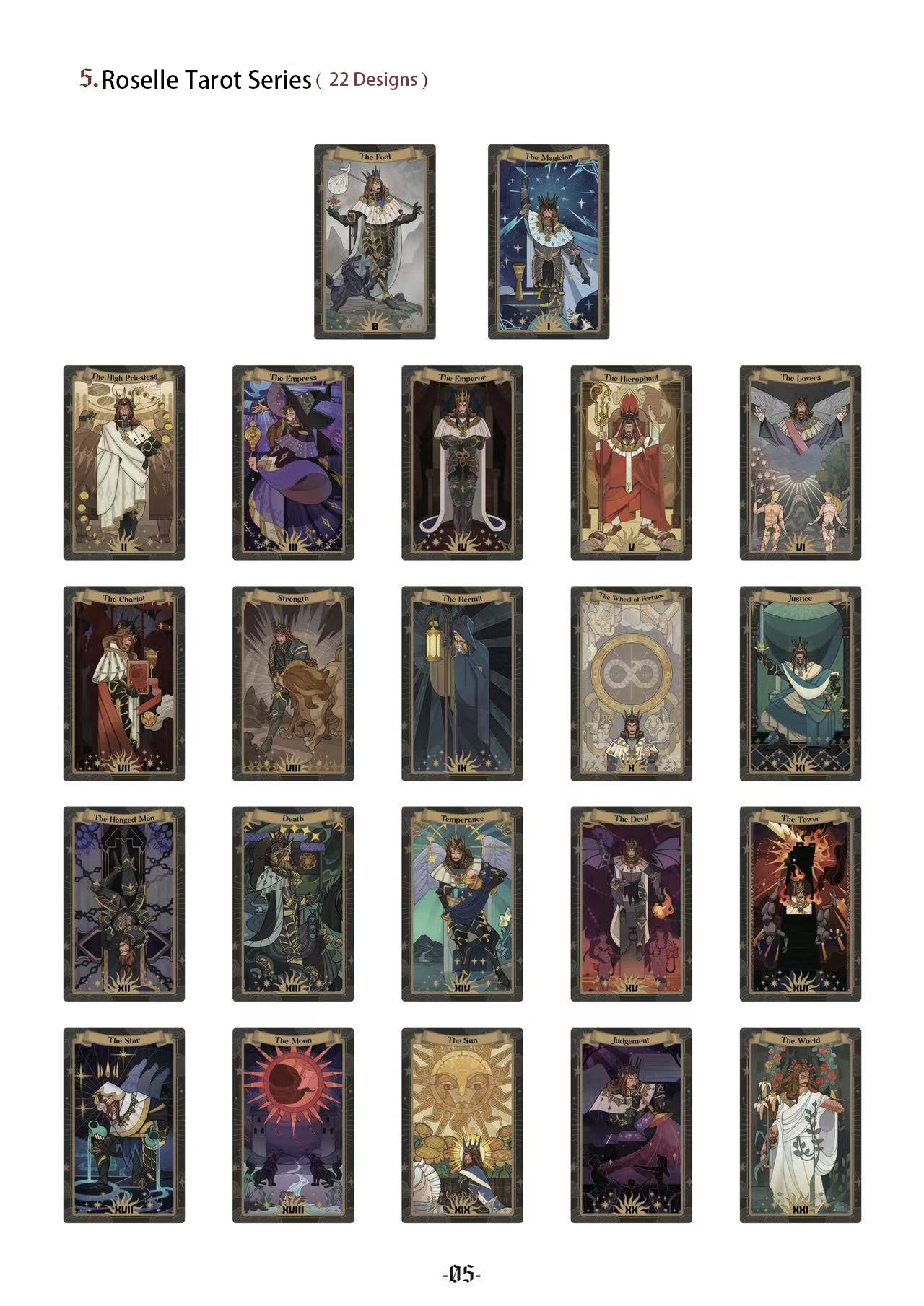 [Official] Lord of the Mysteries Tarot Fugue Collection Cards & Bookmarks