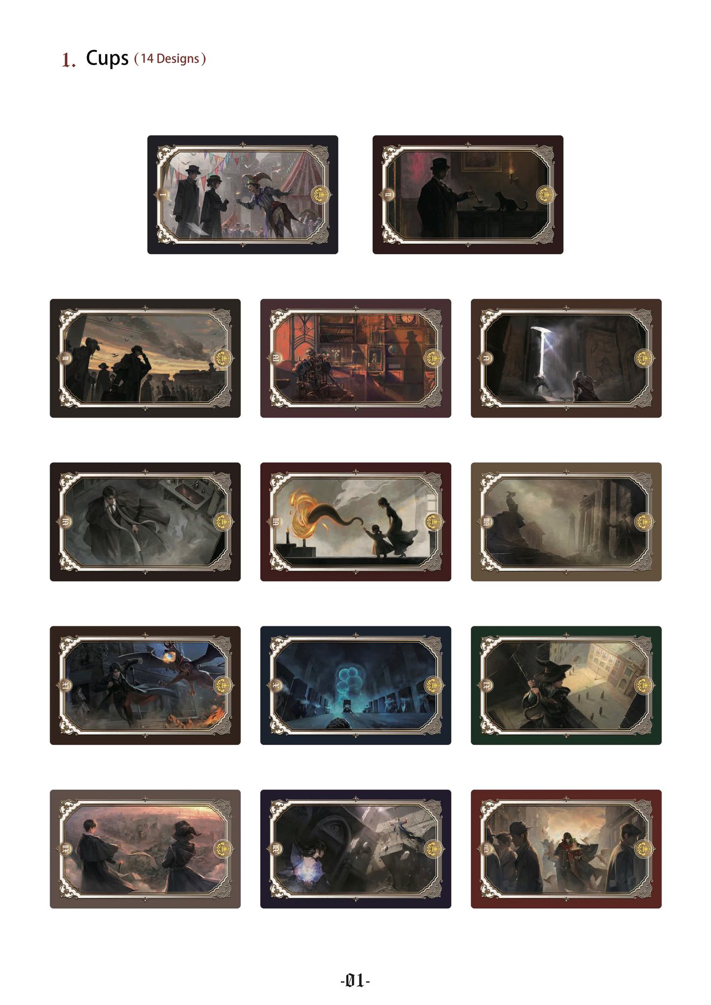 [Official] Lord of the Mysteries Tarot Fugue Collection Cards & Bookmarks